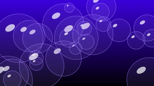 Ultrasonic Blue bubbles background — free HD ultrasonic blue color wallpaper 1920x1080