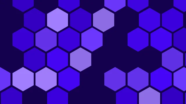 Ultrasonic Blue hexagon background — free HD ultrasonic blue color wallpaper 1920x1080