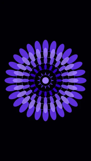 Ultrasonic Blue mandala phone wallpaper — free HD ultrasonic blue mobile wallpaper 1080x1920