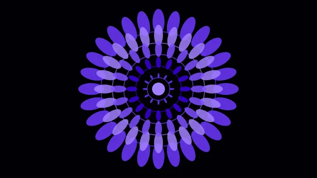 Ultrasonic Blue mandala background — free HD ultrasonic blue color wallpaper 1920x1080