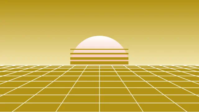 Vanilla Custard vaporwave background — free HD vanilla custard color wallpaper 1920x1080