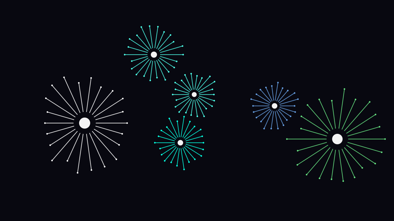 Verdigris fireworks background — free HD verdigris color wallpaper 1920x1080
