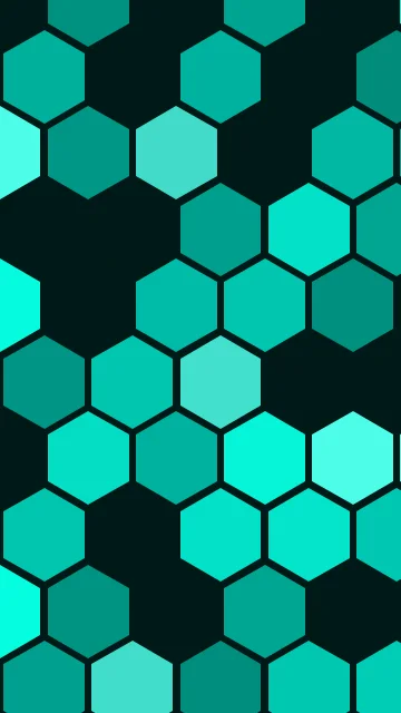 Verdigris hexagon phone wallpaper — free HD verdigris mobile wallpaper 1080x1920