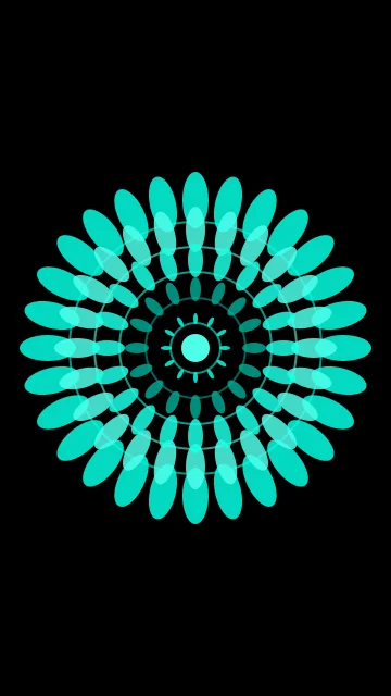 Verdigris mandala phone wallpaper — free HD verdigris mobile wallpaper 1080x1920