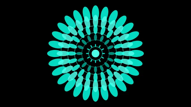 Verdigris mandala background — free HD verdigris color wallpaper 1920x1080