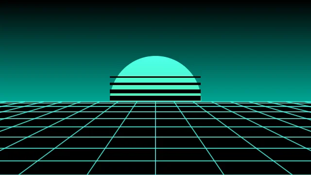 Verdigris vaporwave background — free HD verdigris color wallpaper 1920x1080