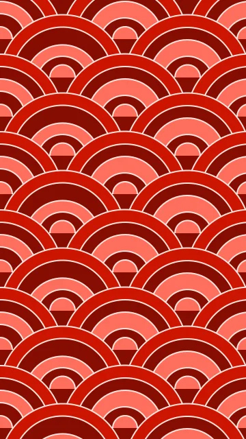 Vibrant Coral artdeco phone wallpaper — free HD vibrant coral mobile wallpaper 1080x1920