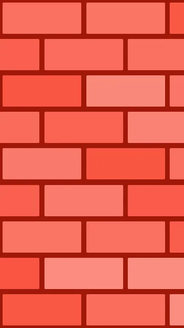 Vibrant Coral brick phone wallpaper — free HD vibrant coral mobile wallpaper 1080x1920