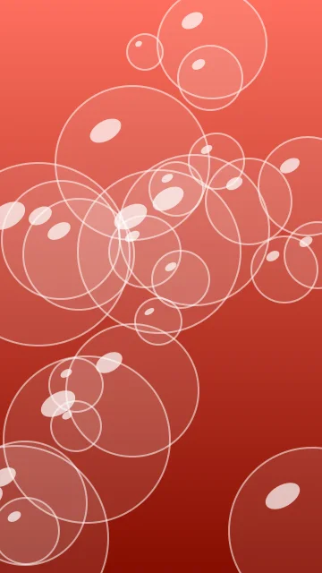 Vibrant Coral bubbles phone wallpaper — free HD vibrant coral mobile wallpaper 1080x1920