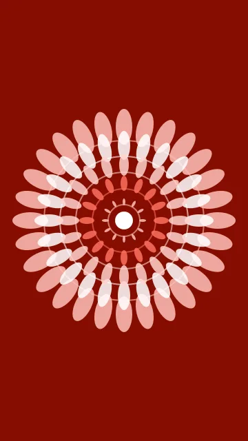 Vibrant Coral mandala phone wallpaper — free HD vibrant coral mobile wallpaper 1080x1920