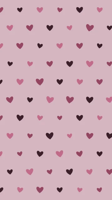 Vintage Berry hearts phone wallpaper — free HD vintage berry mobile wallpaper 1080x1920