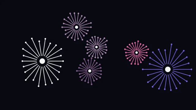 Vintage Grape fireworks desktop wallpaper — free 4K vintage grape wallpaper 3840x2160