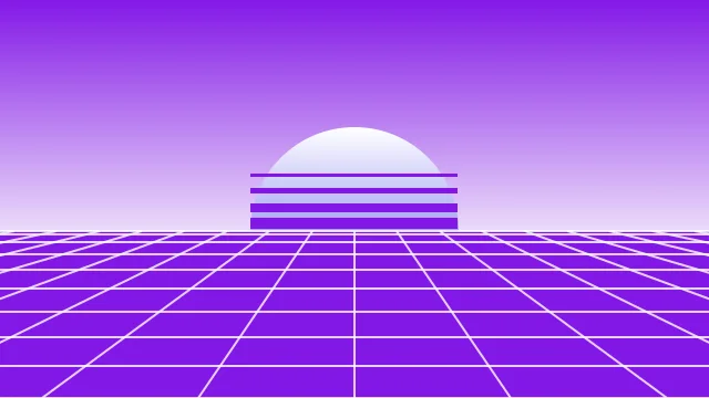 Violet 100 vaporwave desktop wallpaper — free 4K violet 100 wallpaper 3840x2160
