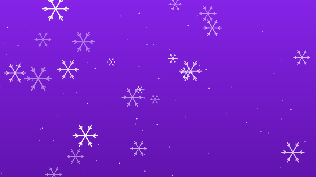 Violet 200 snowflake background — free HD violet 200 color wallpaper 1920x1080