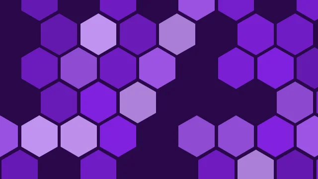 Violet 500 hexagon background — free HD violet 500 color wallpaper 1920x1080