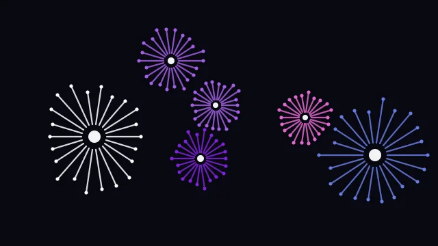 Violet 600 fireworks background — free HD violet 600 color wallpaper 1920x1080