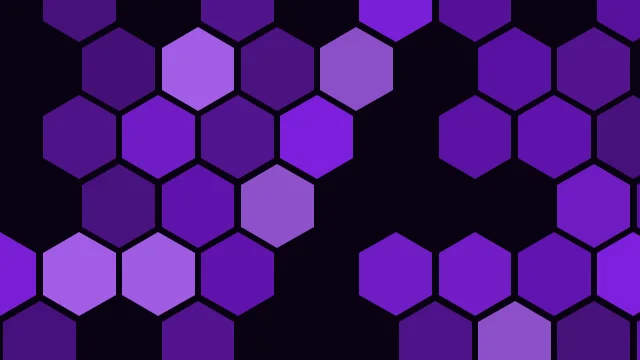 Violet 600 hexagon background — free HD violet 600 color wallpaper 1920x1080