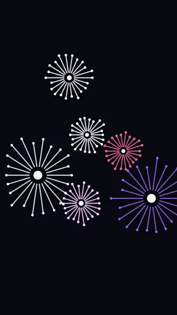 Violet fireworks phone wallpaper — free HD violet mobile wallpaper 1080x1920