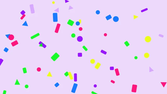 Violet Ray confetti desktop wallpaper — free 4K violet ray wallpaper 3840x2160