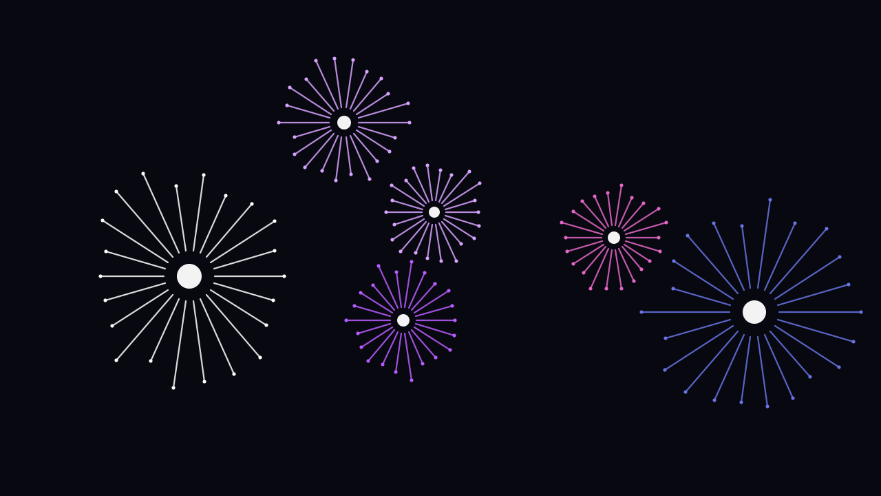 Violet Ray fireworks background — free HD violet ray color wallpaper 1920x1080