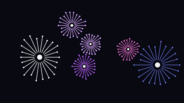 Violet Ray fireworks desktop wallpaper — free 4K violet ray wallpaper 3840x2160