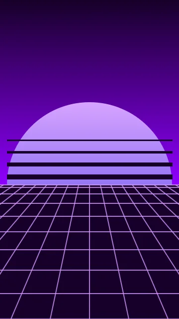 Violet Ray vaporwave phone wallpaper — free HD violet ray mobile wallpaper 1080x1920