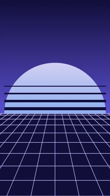 Violet Twilight vaporwave phone wallpaper — free HD violet twilight mobile wallpaper 1080x1920