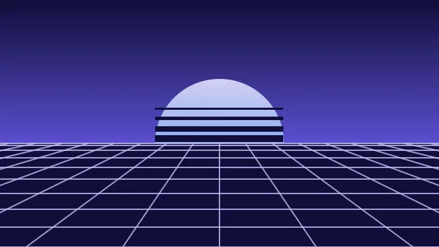 Violet Twilight vaporwave background — free HD violet twilight color wallpaper 1920x1080