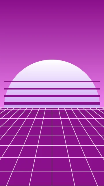 Violet vaporwave phone wallpaper — free HD violet mobile wallpaper 1080x1920
