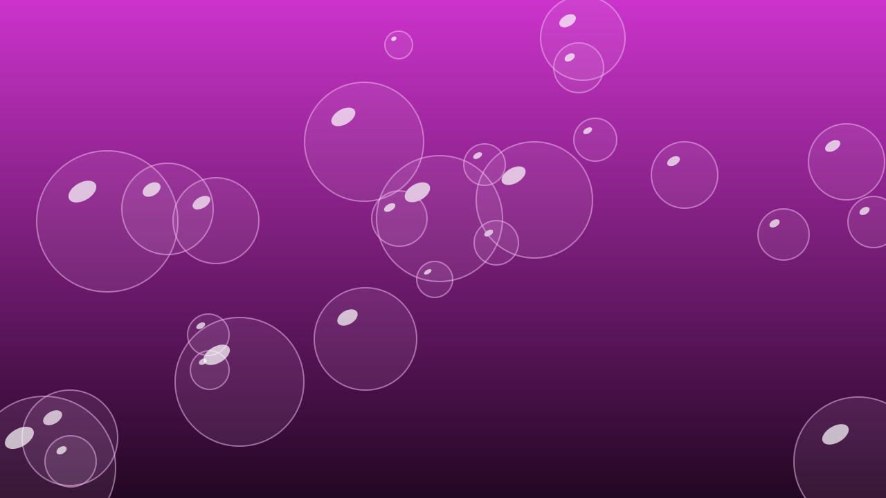 Vivid Orchid bubbles background — free HD vivid orchid color wallpaper 1920x1080