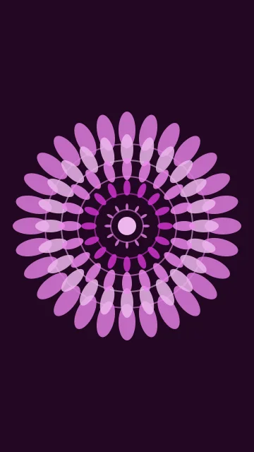 Vivid Orchid mandala phone wallpaper — free HD vivid orchid mobile wallpaper 1080x1920