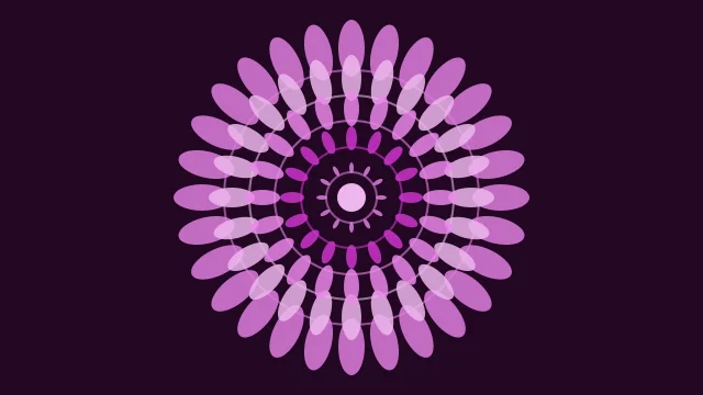 Vivid Orchid mandala background — free HD vivid orchid color wallpaper 1920x1080