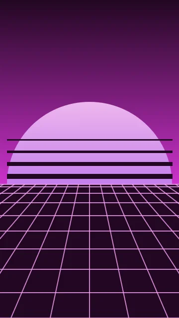 Vivid Orchid vaporwave phone wallpaper — free HD vivid orchid mobile wallpaper 1080x1920