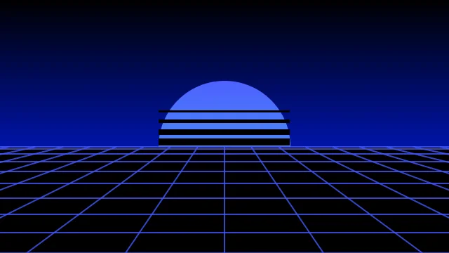 Vivid Royal vaporwave background — free HD vivid royal color wallpaper 1920x1080