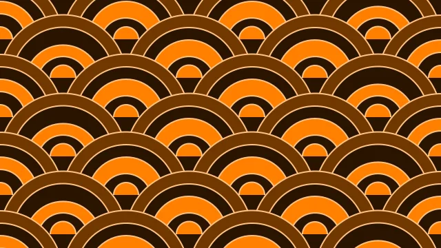 Vivid Tangerine artdeco desktop wallpaper — free 4K vivid tangerine wallpaper 3840x2160