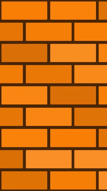 Vivid Tangerine brick phone wallpaper — free HD vivid tangerine mobile wallpaper 1080x1920