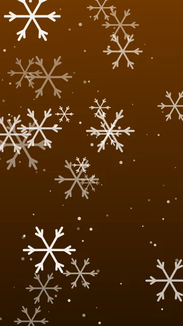 Vivid Tangerine snowflake phone wallpaper — free HD vivid tangerine mobile wallpaper 1080x1920
