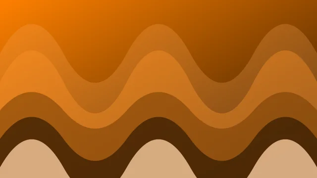 Vivid Tangerine waves desktop wallpaper — free 4K vivid tangerine wallpaper 3840x2160
