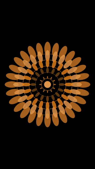 Walnut mandala phone wallpaper — free HD walnut mobile wallpaper 1080x1920