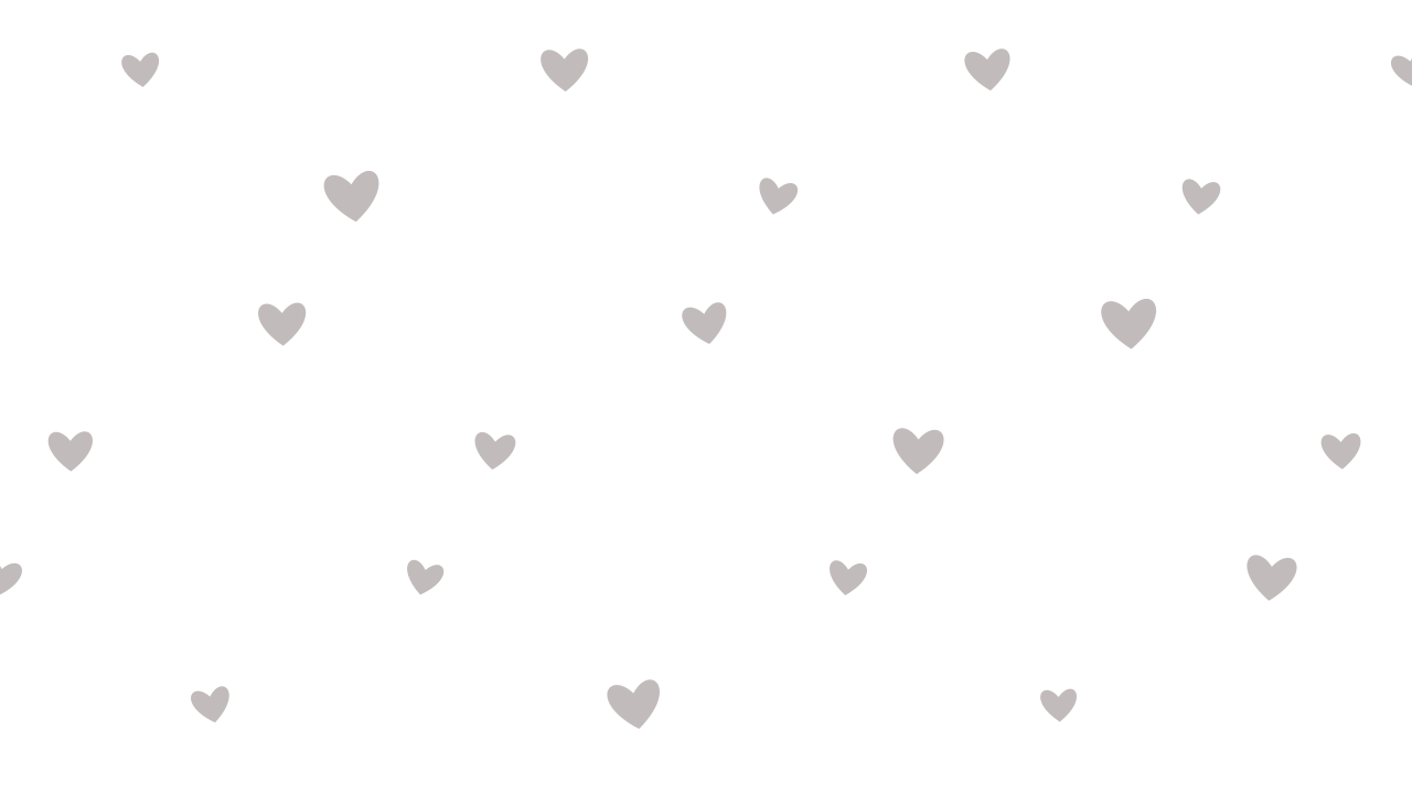 White hearts background — free HD white color wallpaper 1920x1080