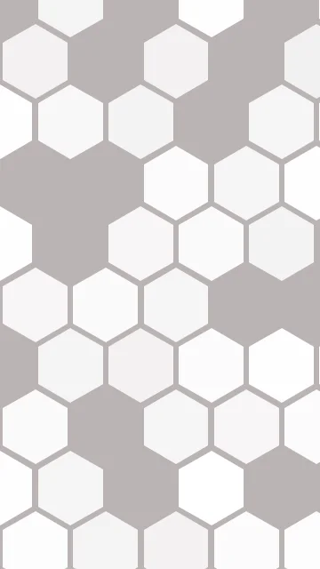 White hexagon phone wallpaper — free HD white mobile wallpaper 1080x1920