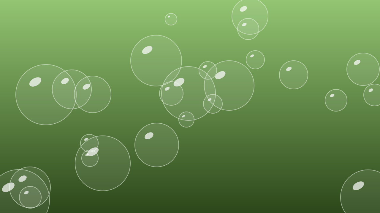 Willow Green bubbles background — free HD willow green color wallpaper 1920x1080