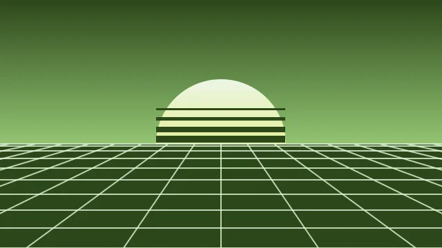 Willow Green vaporwave background — free HD willow green color wallpaper 1920x1080