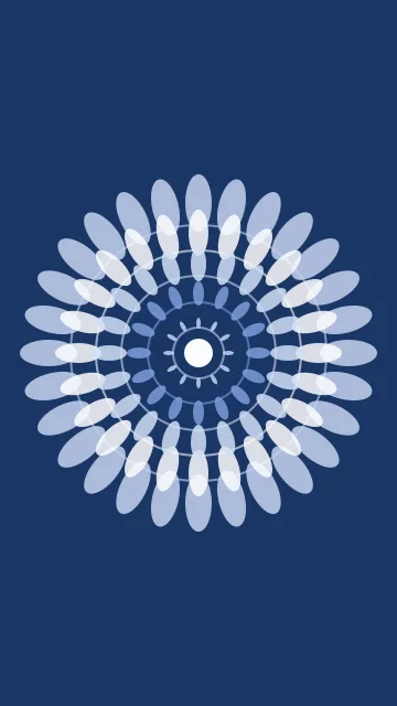 Wisteria Blue mandala phone wallpaper — free HD wisteria blue mobile wallpaper 1080x1920