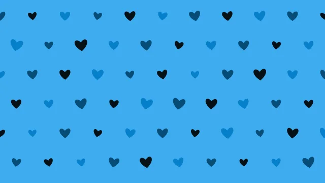 Yale Blue hearts background — free HD yale blue color wallpaper 1920x1080