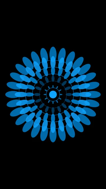 Yale Blue mandala phone wallpaper — free HD yale blue mobile wallpaper 1080x1920