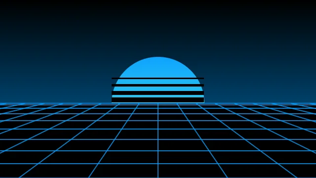 Yale Blue vaporwave background — free HD yale blue color wallpaper 1920x1080