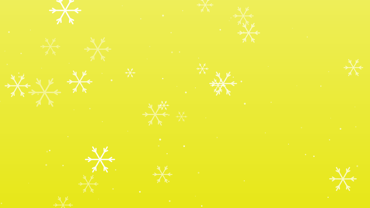 Yellow 100 snowflake background — free HD yellow 100 color wallpaper 1920x1080