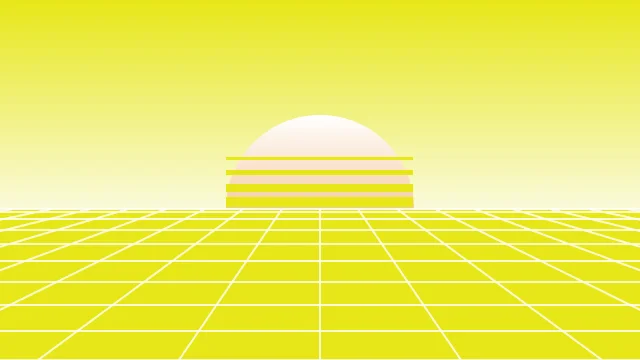 Yellow 100 vaporwave desktop wallpaper — free 4K yellow 100 wallpaper 3840x2160
