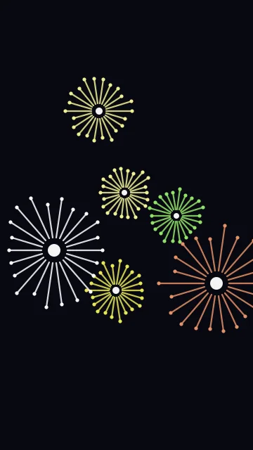 Yellow 500 fireworks phone wallpaper — free HD yellow 500 mobile wallpaper 1080x1920